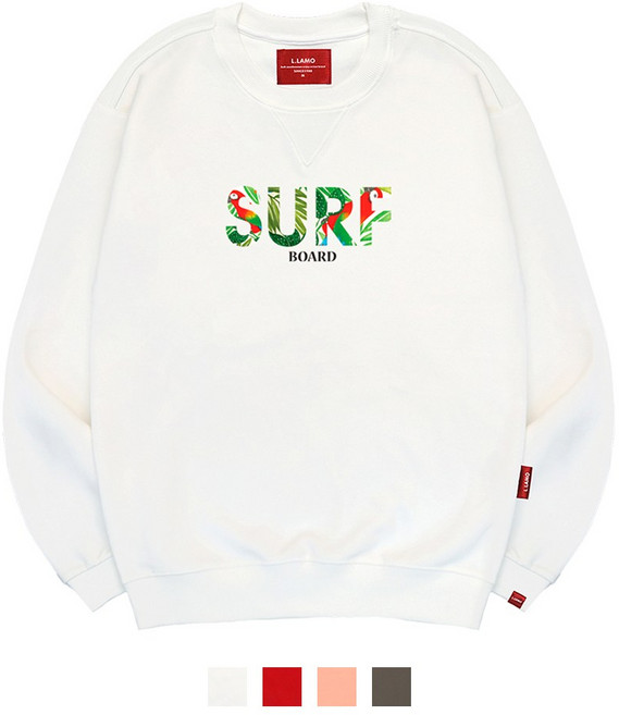 엘라모 3M 서핑보드 맨투맨 남녀공용 빅사이즈 S~4XL