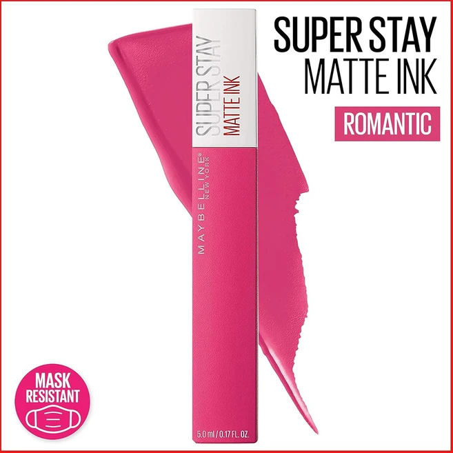 메이블린 뉴욕 슈퍼 스테이 립 잉크 5ml, 30 ROMANTIC, 1개 - 쿠팡