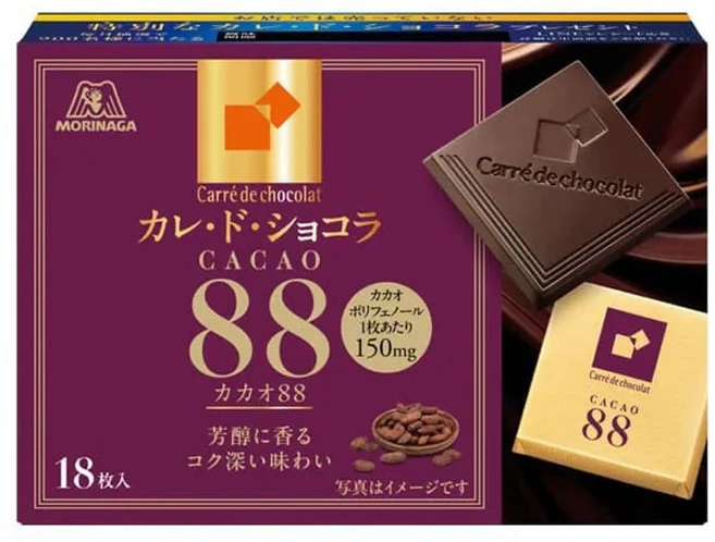 일본 모리나가 카레 드 쇼콜라 CACAO88 카카오88, 1개 - 쿠팡
