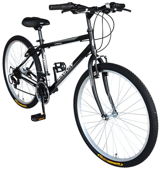 [지멘스 자전거][2025 신제품 입고] 지멘스 아르곤 로빈 일상용 자전거 21 단변속 출퇴근용 학생용 MTB자전거 26인치 24인치, [24인치]아르곤 매트블랙_미조립 기본 박스 발송, 1개, 170cm