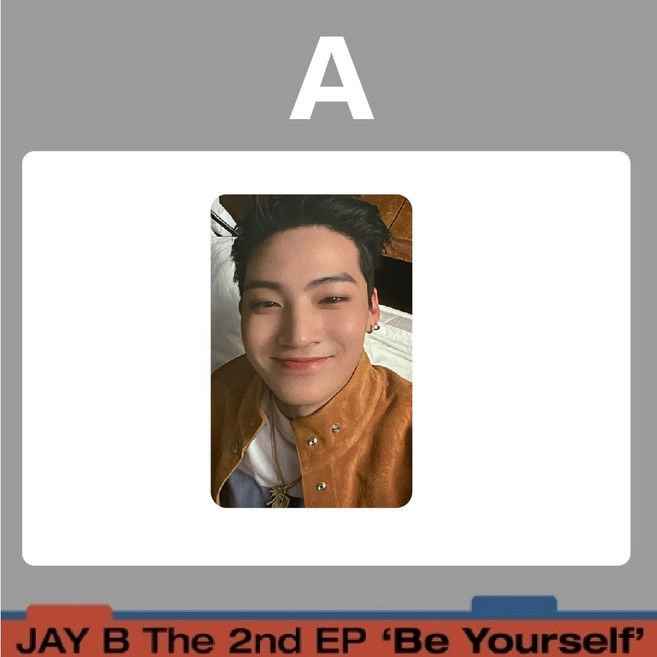 JAY B (GOT7) BE YOURSELF K4通路特典小卡, 1個, A