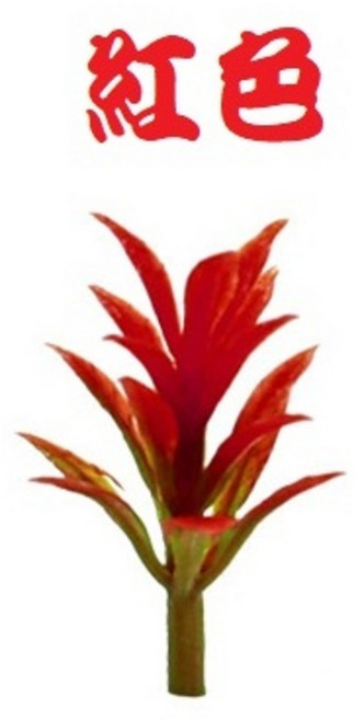 【微景小舖】模型材料 建築沙盤 配景 花草 微景觀裝飾, 蘭花-紅色,約2.5cm, 紅色