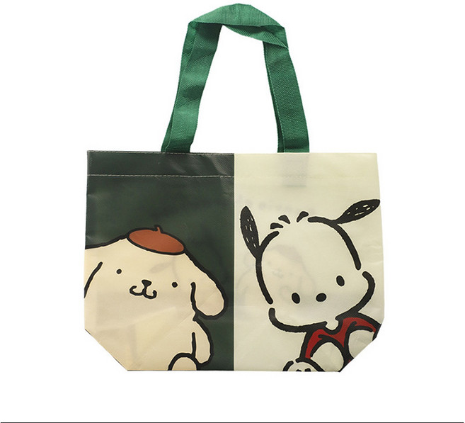 산리오 다용도 타포린백 토트백 쇼핑백 데일리백