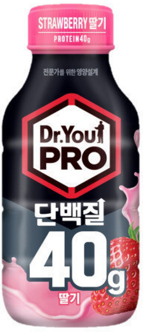 오리온 닥터유프로 단백질드링크 딸기(), 20세트, 350ml