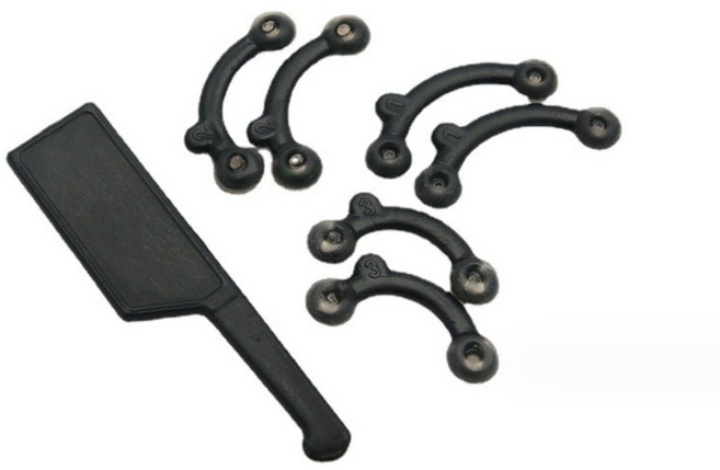 얼굴 윤곽 교정 코 라인 높이 조절 클립 형태 개선 도구 집에서 간편 사용 피부, 1세트(3종), 1개