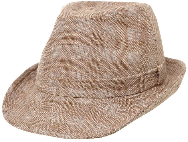 BMF009.블록체크 남자 페도라 중절모 봄 여름 신사 모자