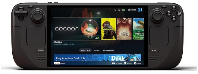 Valve Steam Deck OLED 1TB 휴대용 게임기 HDR 화면