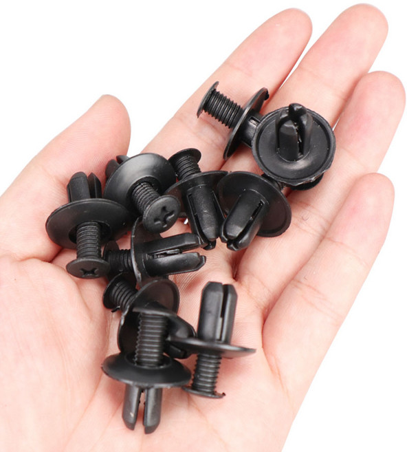 리벳 10개 자동차 범퍼 펜더 구멍 패스너 스크류 클립, 8mm리벳10개 GD12500, 1개