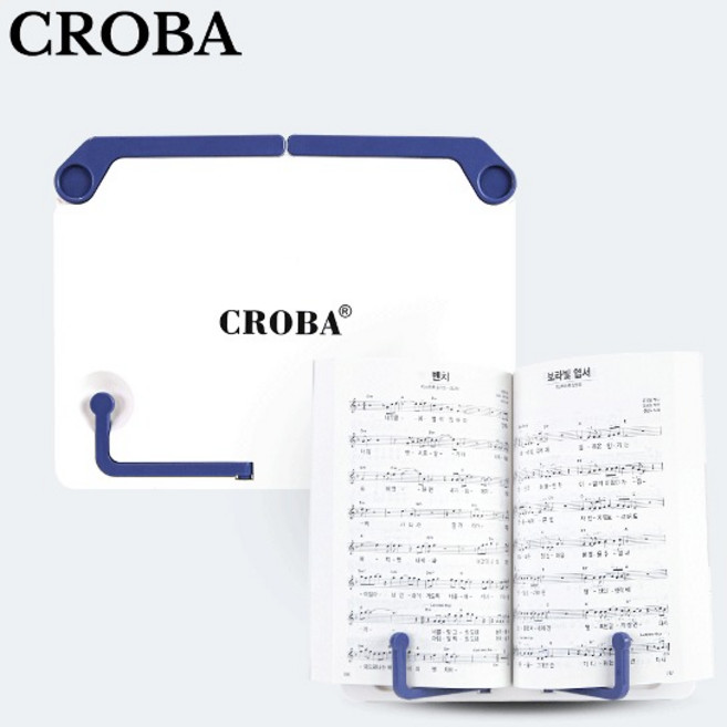 크로바 악기 보면대 거치대 MS01 탁상용 책상용 스탠드 휴대용 악보대 독서대 악보받침대, 1개