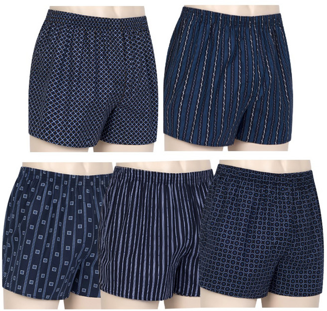 언더라인 국내산 순면100% 트렁크 팬티