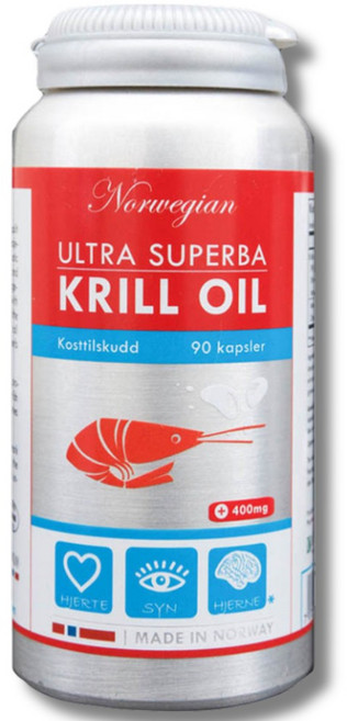 Isbjørn 挪威北極熊 南極純磷蝦油膠囊, 1個, 90顆