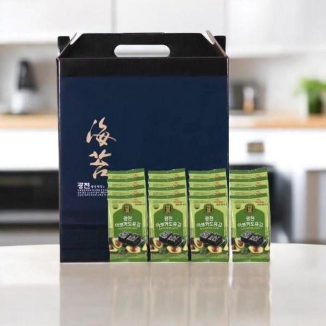 광천김 설 명절 김선물세트 16봉 도시락김 식탁김 캔김 구운김 햇김, 1개, 1g