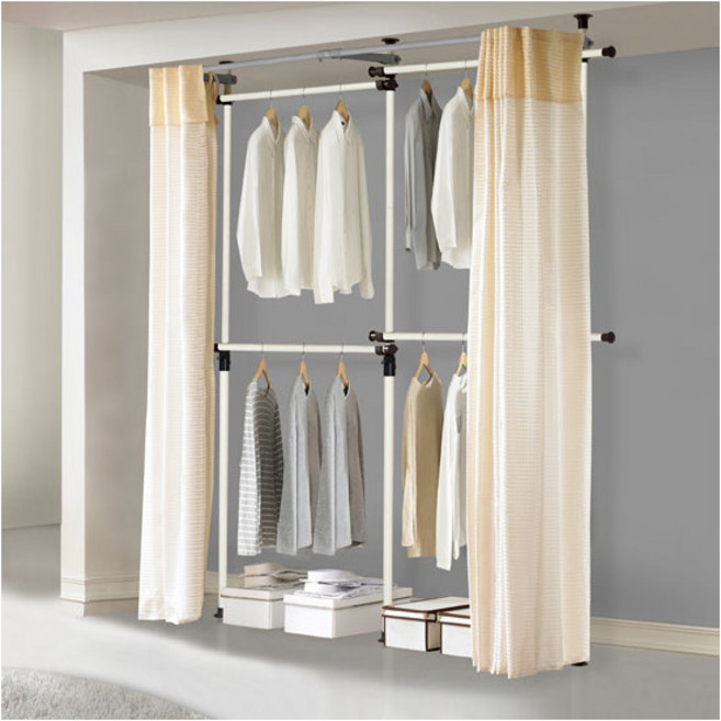 [왕자행거] 왕자 심플4단커튼행거_선택형, 상세 설명 참조