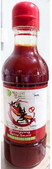 청양불소스(이슬 500g) 캡사이신 매운 양념 액상 소스, 500g, 1개