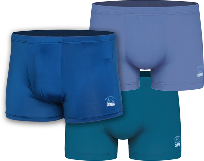 BYC 주니어 남아 편안한 폴리스판 드로즈 팬티 3팩 세트