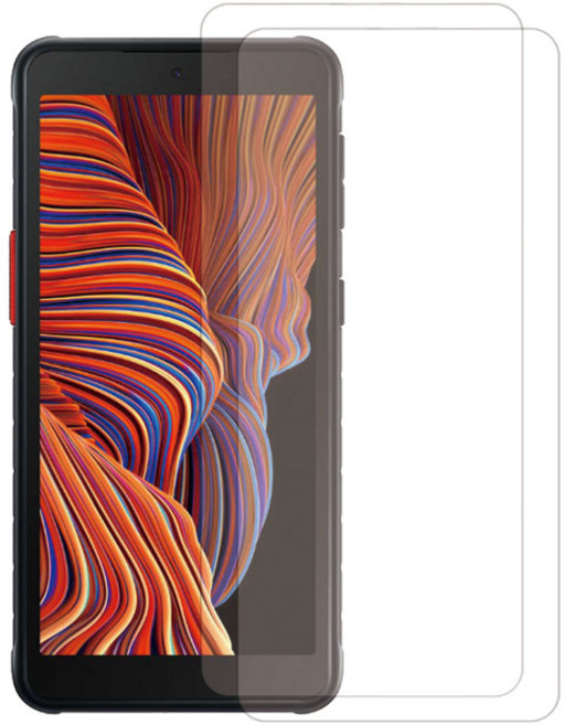 스톤스틸 1+1 갤럭시 엑스커버5 X cover5 방탄 강화 유리 액정 보호 필름 (G525), 2개