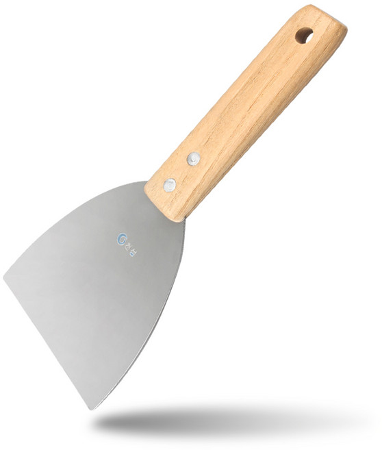 나무 닭갈비 헤라 반달 볶음 주걱 멀티 터너 스페치 철판 뒤집개 스크레퍼 영업용, 나무 닭갈비 헤라 반달_특대, 1개