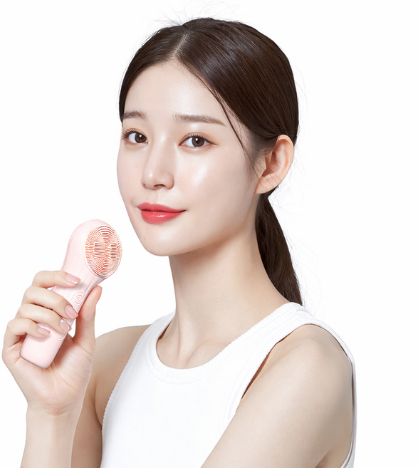 [타임특가] 원웨이 진동 클렌저 실리콘 브러쉬 스타터