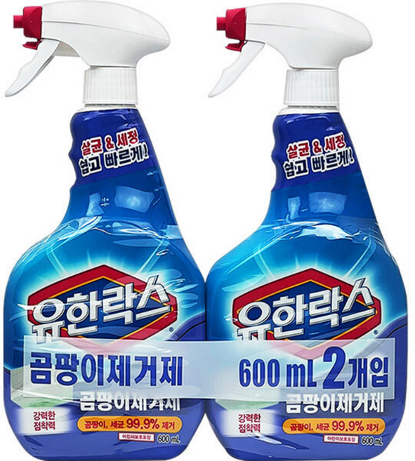 유한락스 곰팡이제거제 + (본품 입) /욕실 싱크대 화장실 곰팡이 살균 세정제