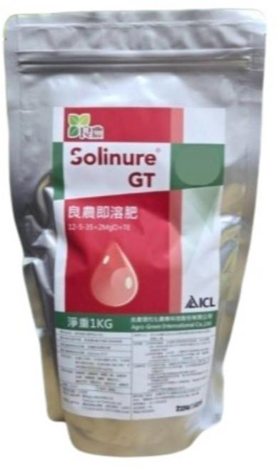 欣榮園藝 良農即溶肥 GT 8號葉菜茶葉觀葉植物專用肥(1kg), 1個