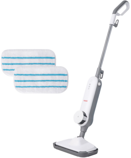 한경희생활과학 스팀청소기, 화이트 + 그레이, HESM-D1300WT