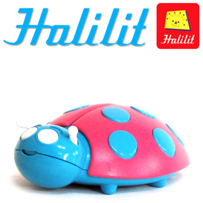Halilit 동물 쉐이커 교재용악기 유아용악기, 무당벌레, 1개