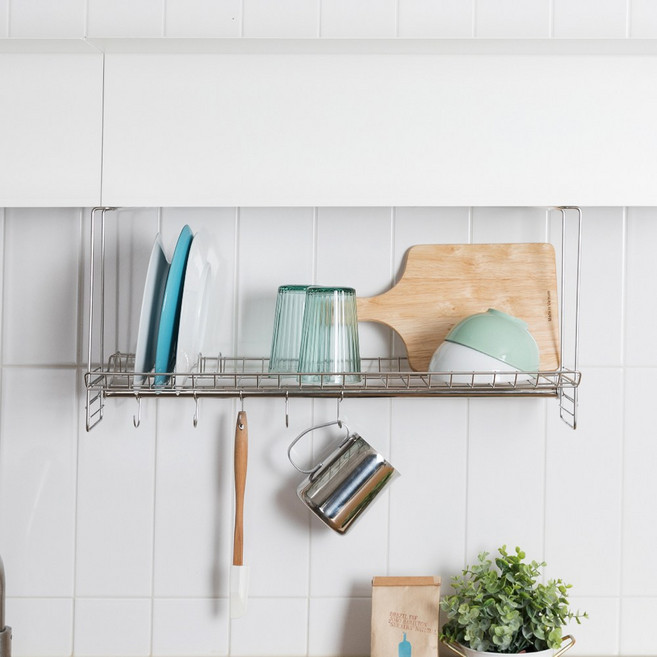 할메이드 부착식 식기건조대 씽크선반 설치형싱크선반