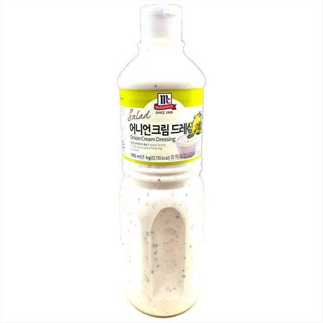 맥코믹 어니언 크림 드레싱, 1개, 1kg