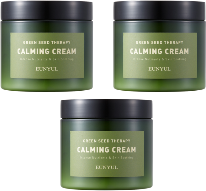은율 그린씨드 카밍 크림, 270g, 3개
