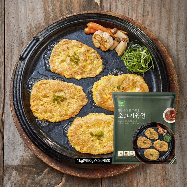 사옹원 소고기육전 /명절음식/제사/차례, 1kg, 1개