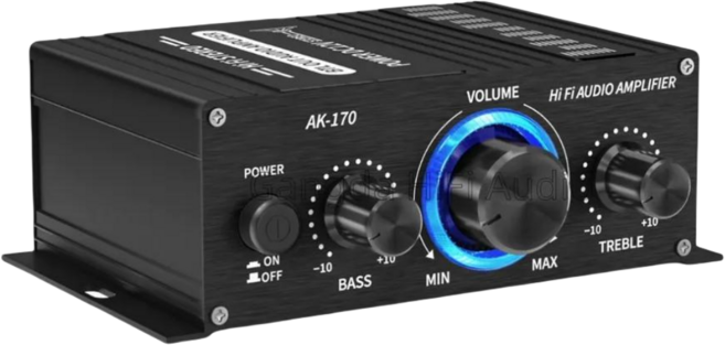 AK170 HiFi 立體聲功率放大器, AK170-單機（請自備電源適配器）