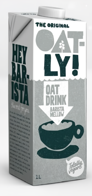OATLY 咖啡大師 燕麥奶, 1個, 2個裝, 1L