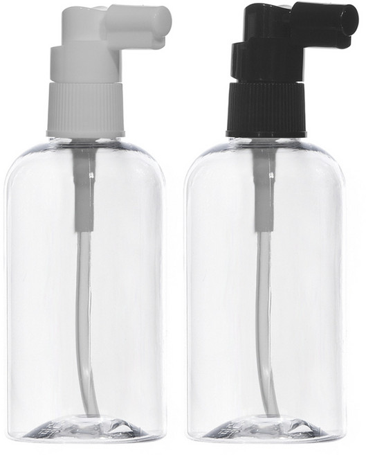 [10-25개묶음판매] 헤어스프레이 20ml 30ml 50ml 60ml 75ml 80ml 100ml 헤어미스트용기 허브스프레이공병, 75ml 투명용기, 10개