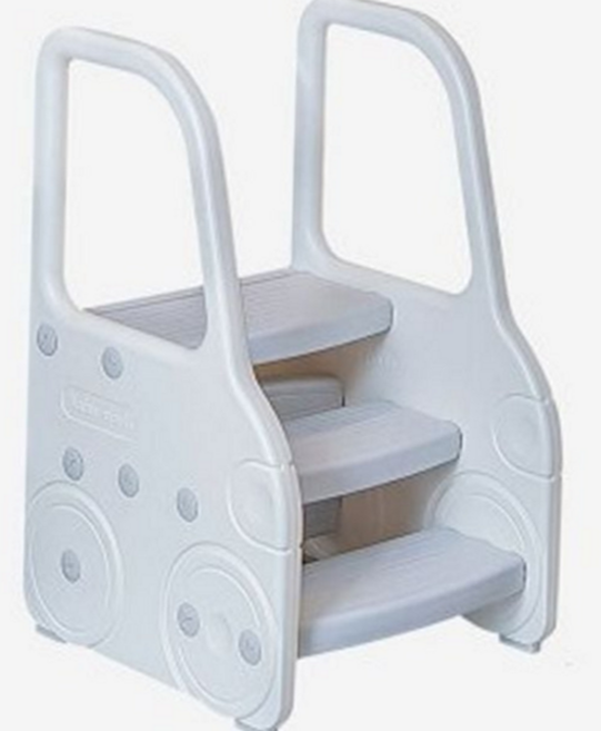 유아 디딤대 어린이 안전 아기 유아 발 디딤대 3단 플라스틱 다용도 스툴 보조 학습 의자