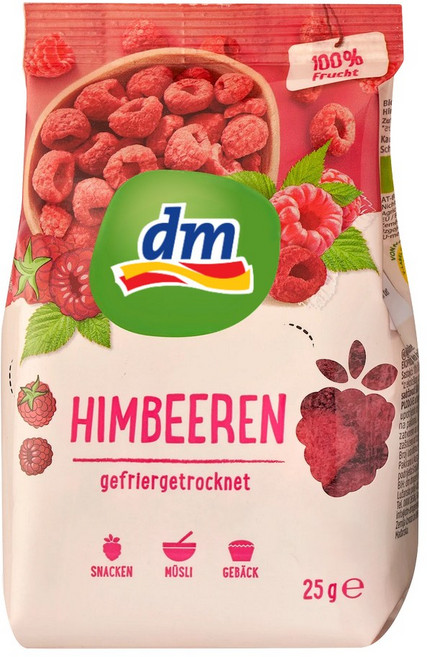 독일 dm 동결건조 라즈베리 25g, 1개