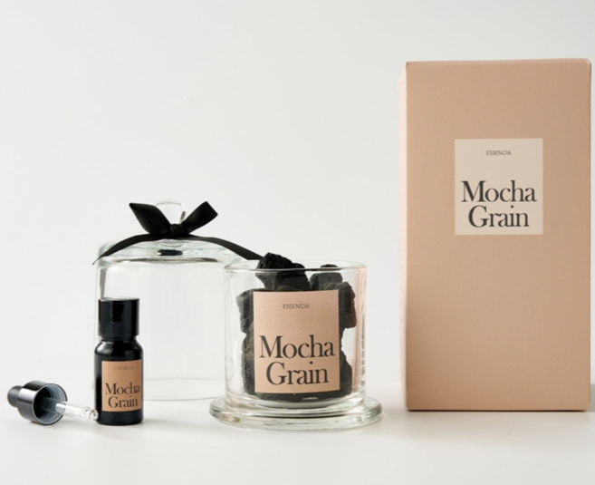 모던하우스 에센시아 스톤 150g + 아로마 디퓨져 세트, 모카그레인, 10ml, 1개