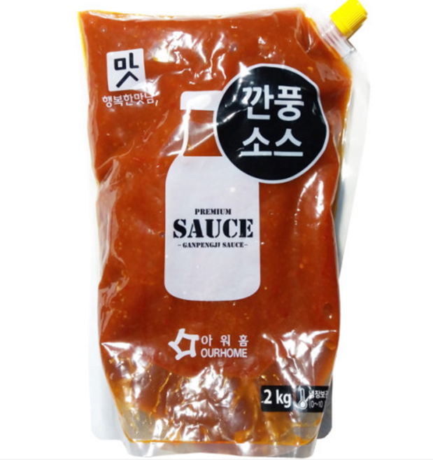 [먹깨비네] 아워홈 깐풍 소스 2kg 대용량소스, 1개