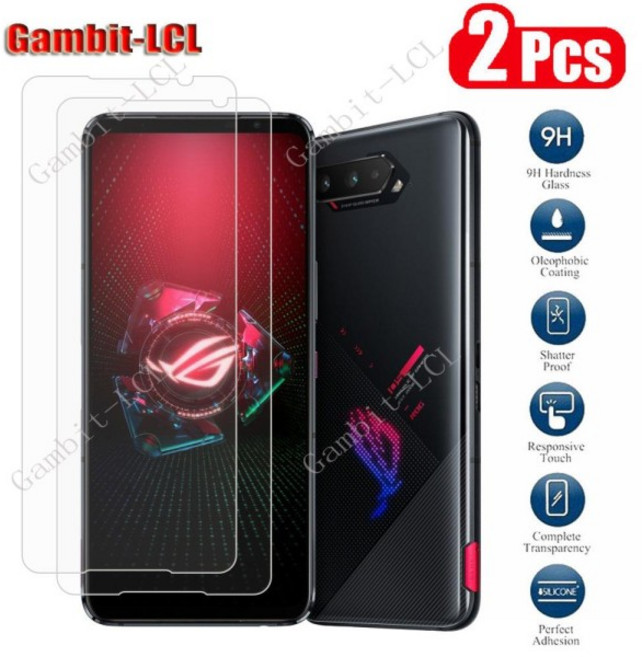 ASUS ROG Phone 5 5s Pro Ultimate 6.78 화면 보호기 커버 필름 용 9H HD 강화 유리