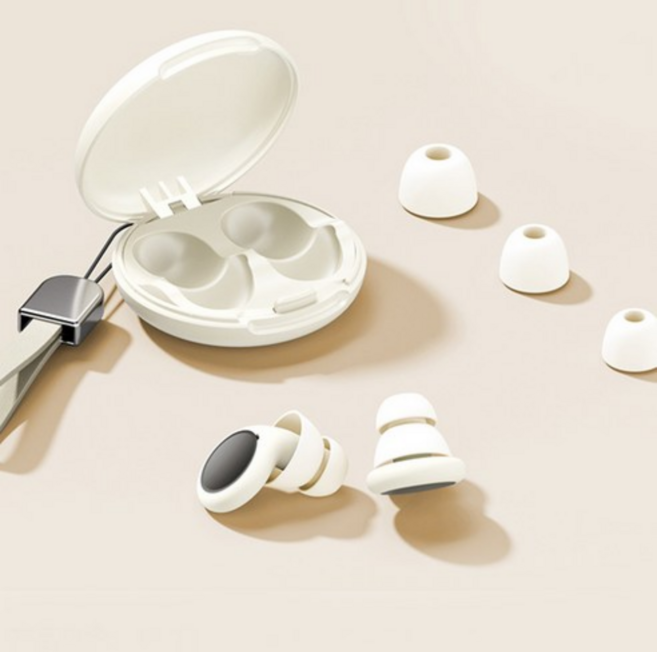 에코마음 딥슬립 소음차단 수면귀마개, 1개, 화이트