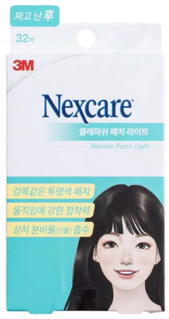 3M 넥스케어 블레미쉬 패치 라이트 32매입, 1개