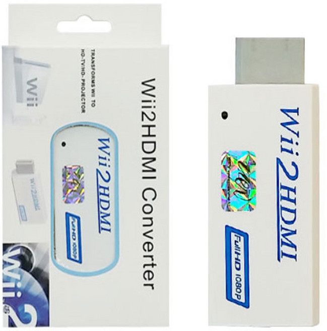 닌텐도 Wii HDMI 컨버터 위 업스케일링, 1개