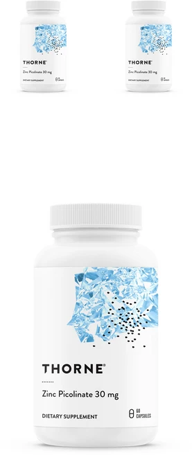 쏜리서치 아연 피콜리네이트 30mg 캡슐, 60정, 3개 - 쿠팡