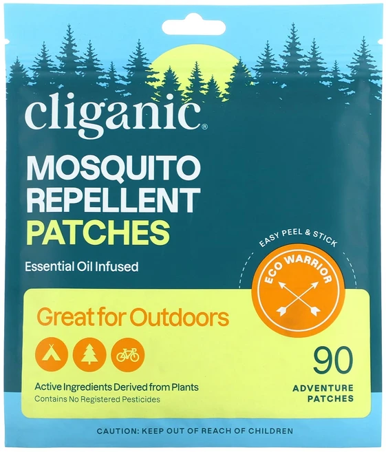Cliganic 어드벤처 패치 모기 퇴치 패치 90매, 1개 - 쿠팡