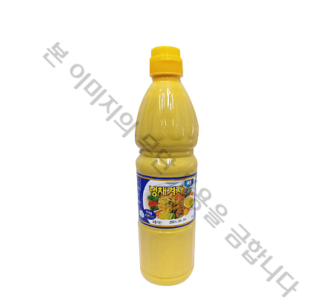 푸른식품 냉채겨자소스(PET 해파리냉채용) 930g, 1입