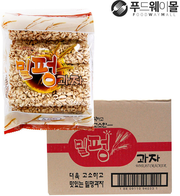 밀펑 참좋은식품 밀펑과자 80g 뻥뛰기, 20개