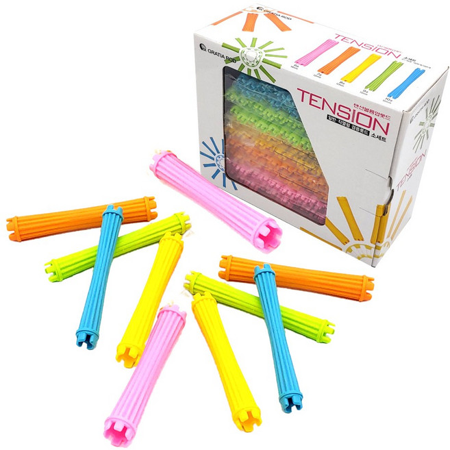 진성 텐션롯드 (소세트) 헤어롯드 롯드 파마롯드, 1개