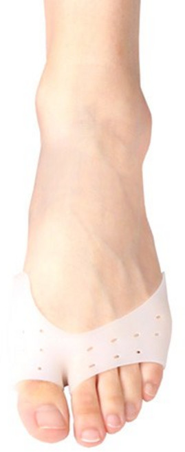 메디앤스토리 실리콘 앞꿈치패드 트임형 좌+우 세트, 1세트