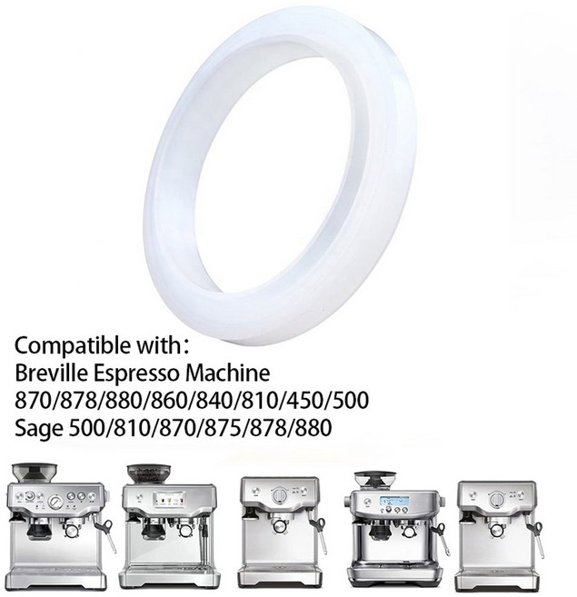 실리콘 ville 스팀 씰 머신 에스프레소 커피 용 가스켓 /Sage 링 B 54mm 878/870/860/840/810/500/450, B w g p seal