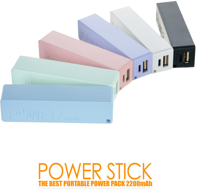 파워스틱 / 초소형 보조배터리, 블랙