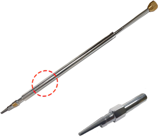 스팀해빙기 추가 구성 상품 (PFS-2500 / PFS-3300), 스팀기노즐(결빙제거용 26CM), 1개